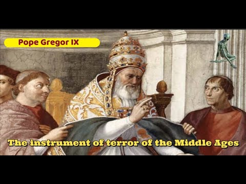 Pope Gregory IX instituted the INQUISITION in 1231 - The instrument of terror of the Middle Ages !