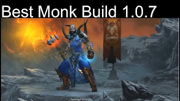 Diablo 3 - MP8 - BEST MONK BUILD - Road To Paragon lvl 100