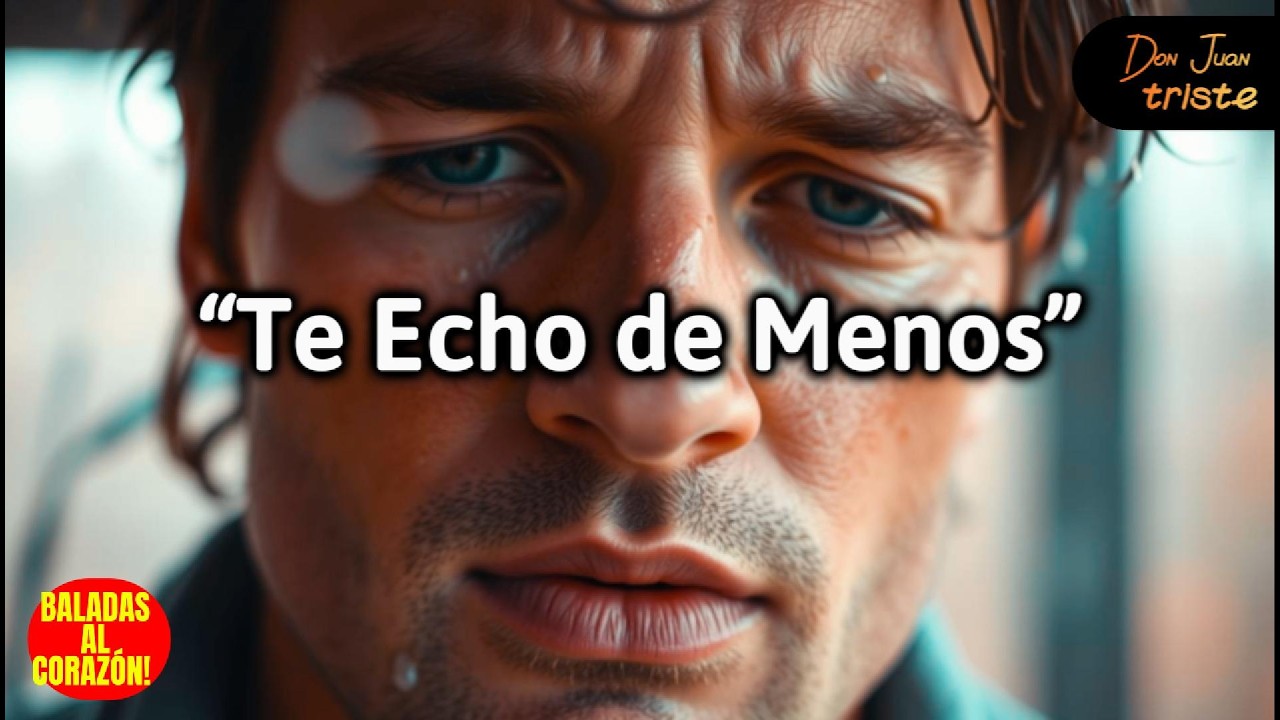 💔 ¿Por qué nadie puede escuchar esta canción sin llorar?🎵 — “Te Echo de Menos”