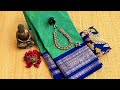 Chettinad Cotton sarees plain &amp; Butta collection with Running blouse &amp; Kalamkari blouse | 9494626208