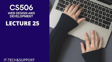 CS506 Short Lecture 25 Urdu | Web Design Short Lectures | CS506 Short Notes by IT-TECH&SUPPORT