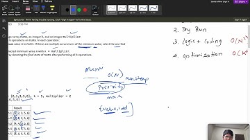 3264 Final Array State After K Multiplication Operations I || O(N*N) to O(K*logN) 🔥|| Priority_queue