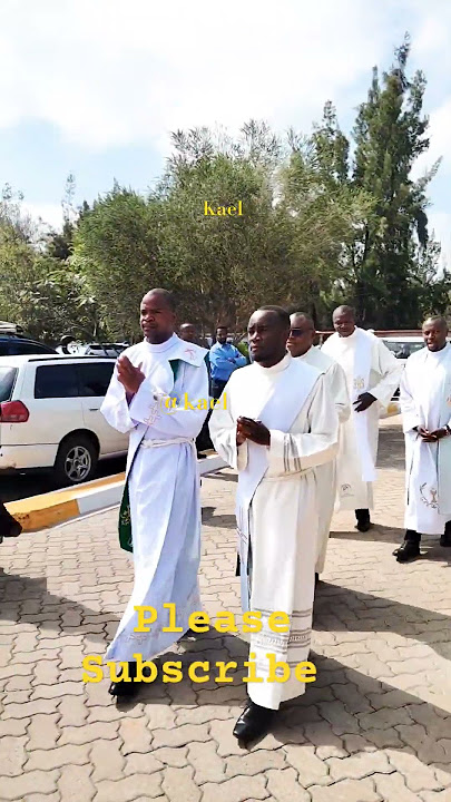 Beautiful Priests entrance procession in Nairobi Kenya 2023