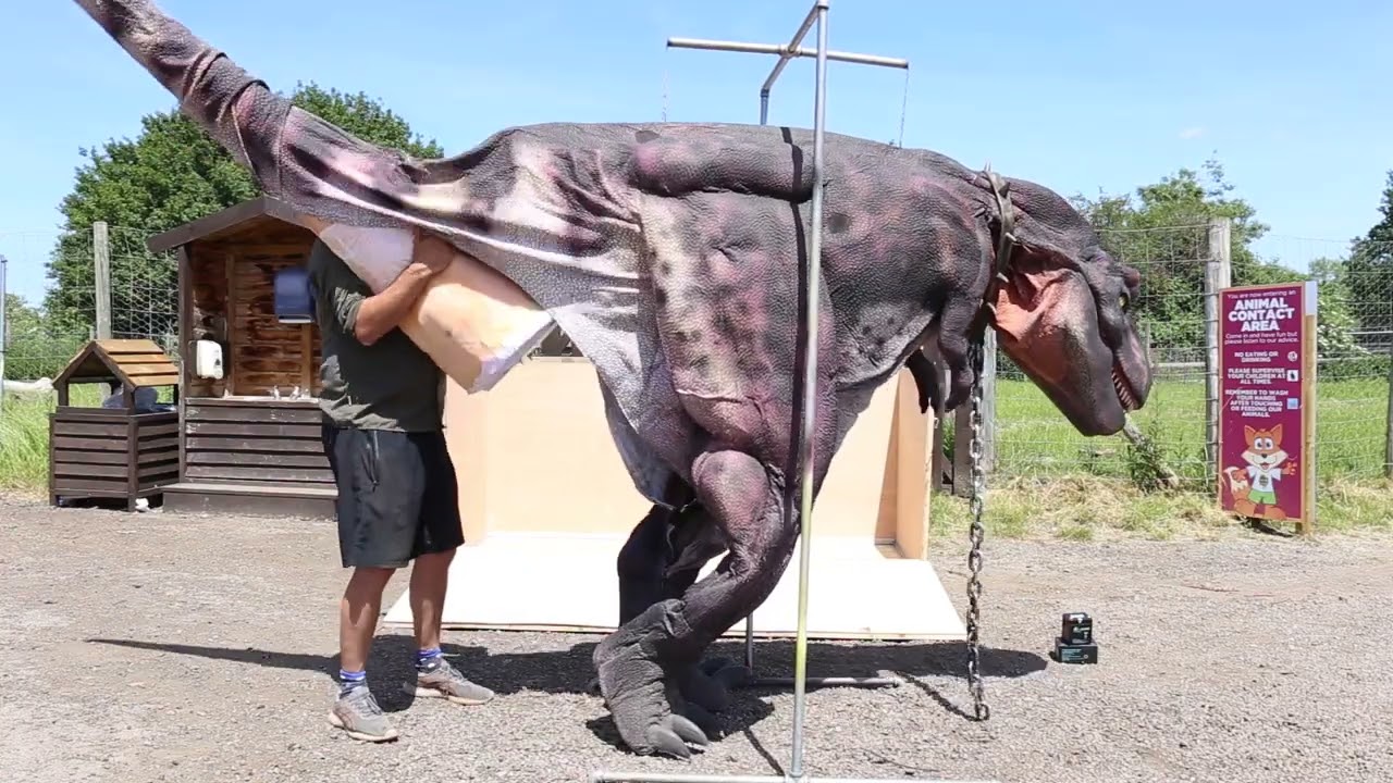 Unboxing Hire Dinos With Captions