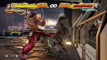 TEKKEN 7 - Feng - Max damage wall combo [Season 1]