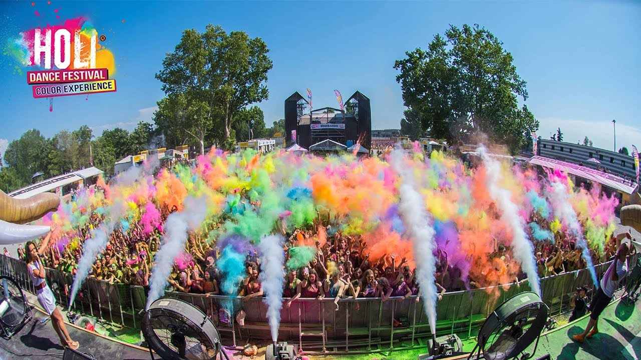 holi festival milano