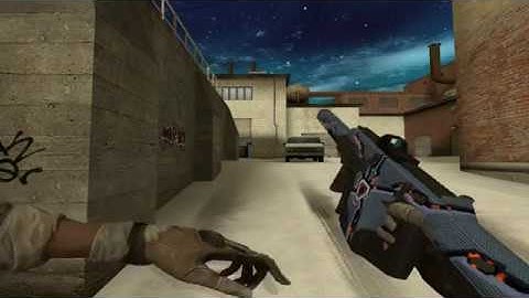 WARFACE KRISS SUPER V CUSTOM SKIN PACK FOR CSS v90