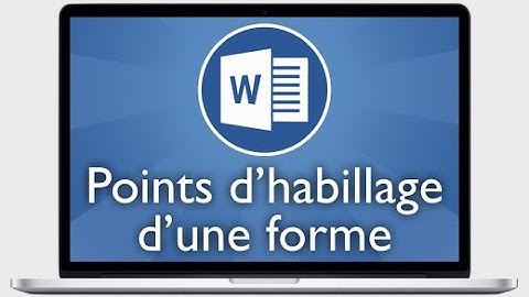 Tutoriel Word 2013 - Modifier les points d
