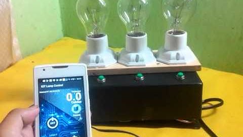 Kontrol lampu internet android taufik adi 085743320570