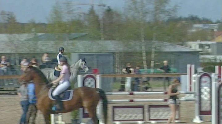 Mikkola Sanna Kaisa & L'Egoist 110cm @ Ratsastuske...