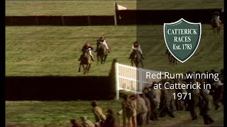 Red Rum Winning at Catterick in 1971