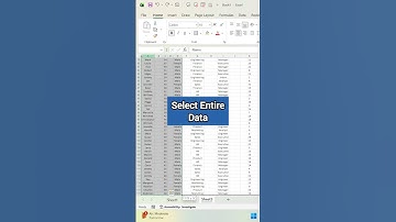 How to delete Blank Columns #short #shorts #shortvideo#shortsvideo #youtube #youtubeshorts #ytshorts