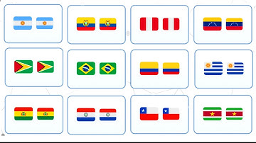 Creating EVERY SOUTH AMERICAN COUNTRIES FLAGS in Infinite Craft [ SPEEDRUN ]