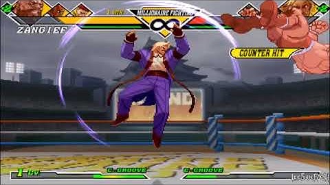 Capcom VS SNK 2-Zangief, Dhalsim, Rolento vs Rugal, Kyo, E. Honda