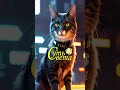 Кот киберпанк Cyberpunk Cat эксклюзивные картины #shorts #art