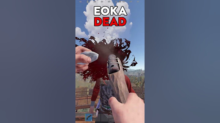 Damage dealt to Metal Facemask in RUST!