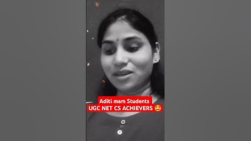 Congratulations for Qualified UGC NET in Computer Science 🤩 UGC NET RESULT #ugcnetresult2025