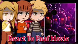 Missing Children React To Fnaf Movie Springtrap | Fnaf Movie | Full Video