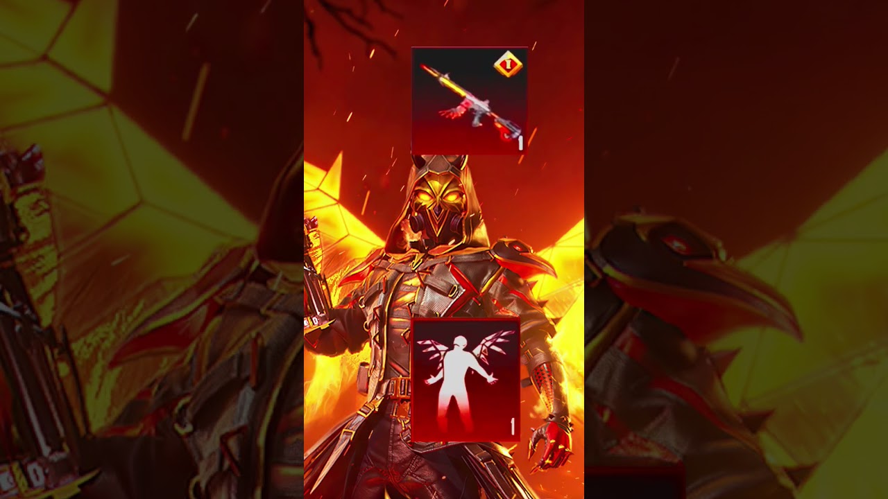 Pubg Mobile Flamewraith Set Full Max 🤩 With Emotes 🥲 