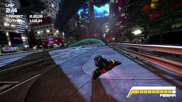 WIPEOUT™ OMEGA COLLECTION - Unity Square - B Class - Time Trial - 2.19.65 - Rank 3