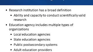 FY 2019 305H Partnerships and Collaborations