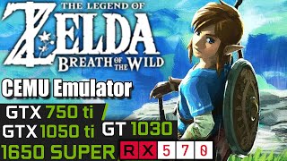 The Legend Of Zelda BOTW Yuzu Emulator 60 FPS Ryzen 7 RTX3050 Windows 11  (Vulkan) 