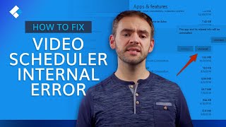 how to fix stop code video scheduler internal error in windows 10? [5 solutions]