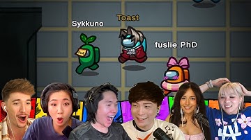 (MULTICAM) Toast Taken DOWN by SYKKUNO to WIN THE GAME and MORE | ft. Sykkuno, Pokimane, Fuslie 