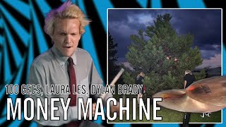100 gecs, Laura Les, Dylan Brady - money machine | Office Drummer [First Time Hearing]