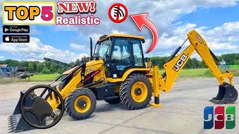 Top 5 New Best Offline Realistic High Graphics JCB Games for Android iOS / New 2025 Offline JCB Game