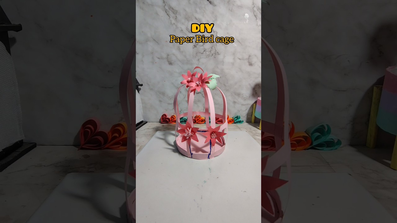paper Bird cage 