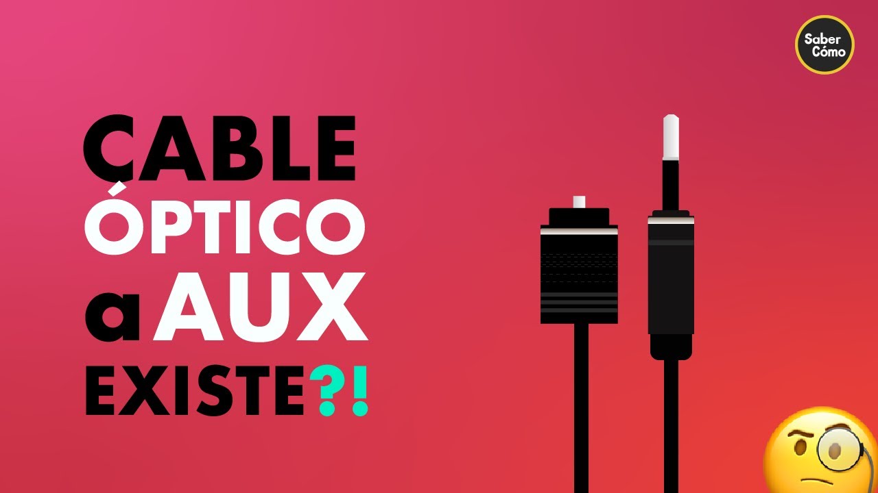 Cable Óptico a Aux Jack (Ya Existe?) 