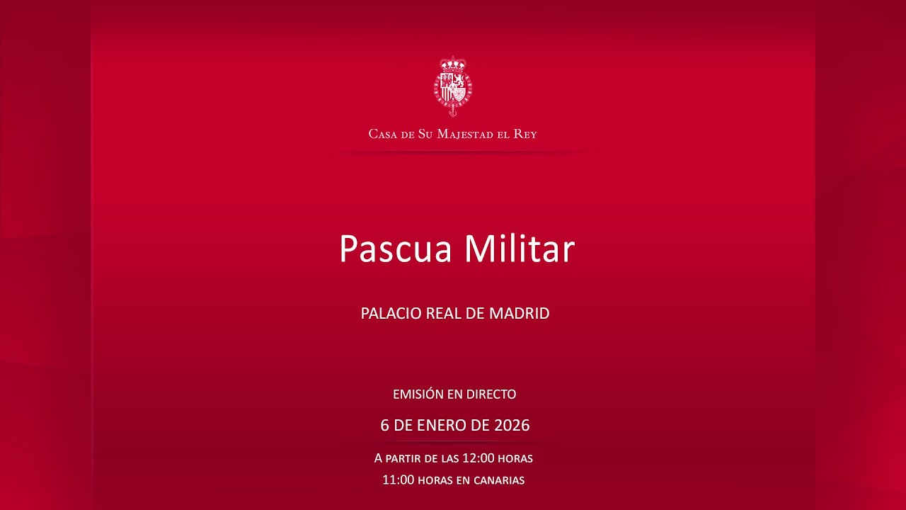 Celebración de la Pascua Militar en el Palacio Real de Madrid