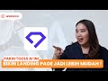 Cara membuat website dan landing page mudah menggunakan tools ai