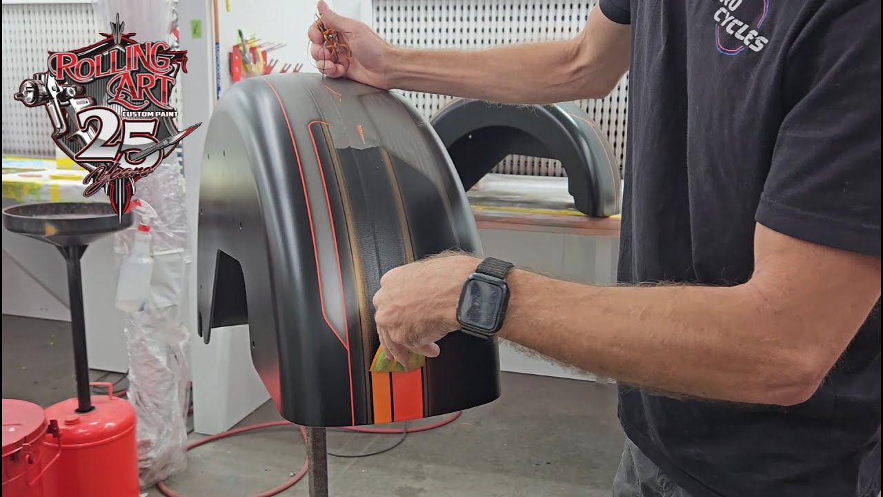 Rolling Art "Harley-Davidson" All New Tri Glide Shag Graphic