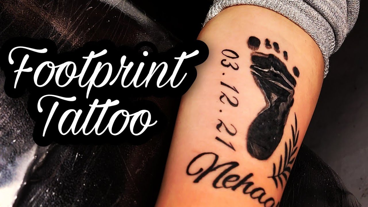 15 Sweetest Baby Footprint Tattoo Ideas For Moms  Dads