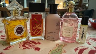 5 Favorite Gorgeous Rose Fragrances   Perfumes: Guerlain, Crabtree & Evelyn, Aramis, Oil Perfumery