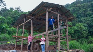 Download Lagu Dad Comes To Help Design A More Beautiful Roof Extension, Working On Rainy And Stormy Days MP3 Download Lagu Dad Comes To Help Design A More Beautiful Roof Extension, Working On Rainy And Stormy Days MP3