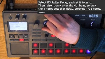 Electribe 2 tutorial   Snare roll 2