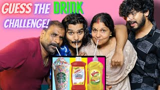 GUESS THE DRINK CHALLENGE WITH FAMILY 🤩