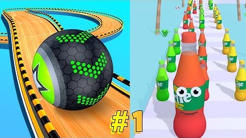 Going ball Runner VS Juice Run Android ioS Mobile Gameplay Walkthrough part 1
