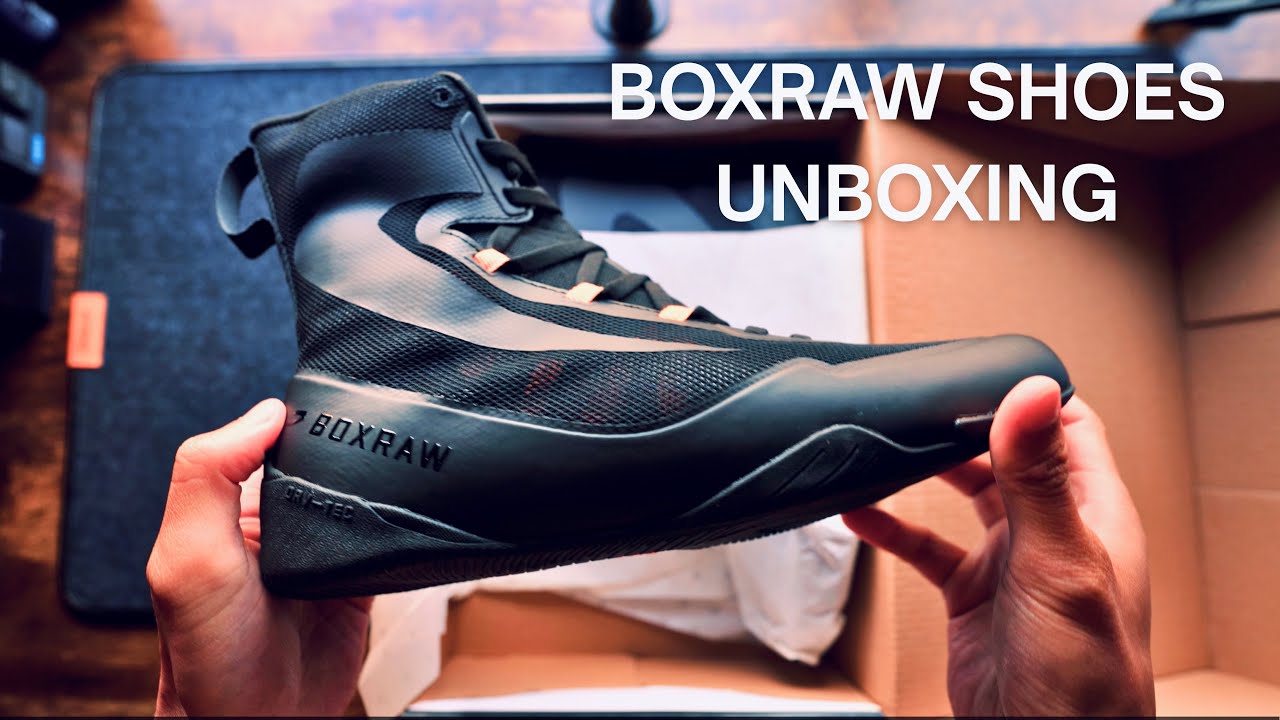 BOXRAW Impello Boxing Shoes: Unboxing + First Look - YouTube