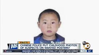 Police put childhood photos on wanted posters? screenshot 5