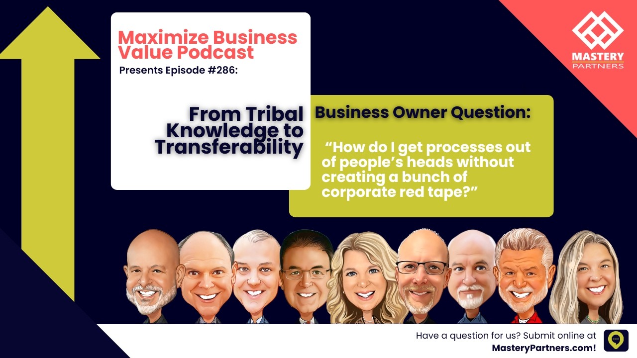 From Tribal Knowledge to Transferability (#286)
