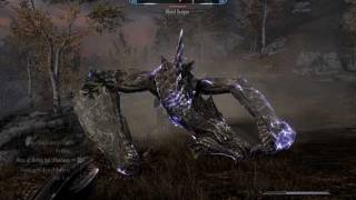 Killing a blood dragon Skyrim
