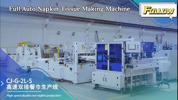 Fully Auto Napkin Tissue Machine Production Line