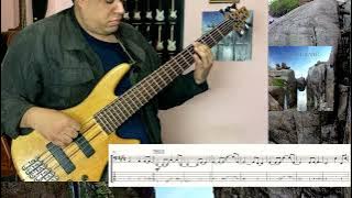 Transcending time (Dream Theater) - bass cover (sheet music/tab included)