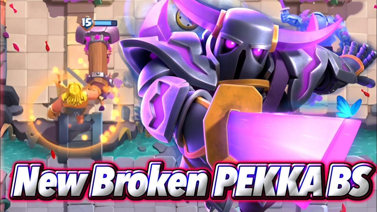New PEKKA BRIDGE SPAM🥰-Clash Royale - YouTube
