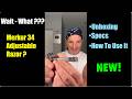 WHAT??? NEW Merkur 34 Adjustable Razor? #unboxing #specs #howto #new 
