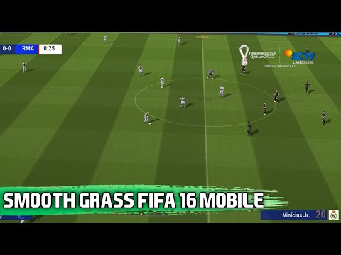 NEW!! SMOOTH GRASS PITCH FIFA 16 MOBILE